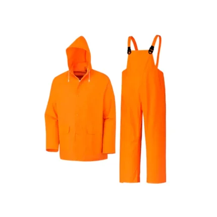 Traje de PVC naranja